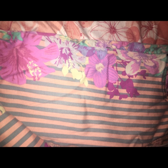 Floral striped Grane Juniors 5 Skinny Jeans EUC - Picture 12 of 15